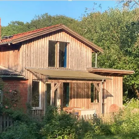 Natur Kunst Ferienhaus Neu Darchau Buitenkant foto